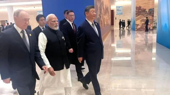 ఇండియా, చైనా, అమెరికా, రష్యా