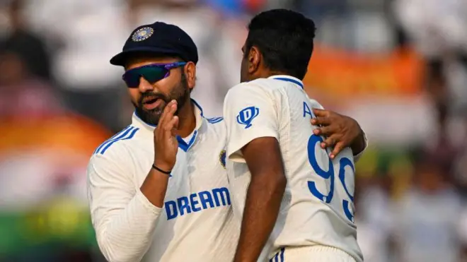 रोहित शर्मा और आर अश्विन 