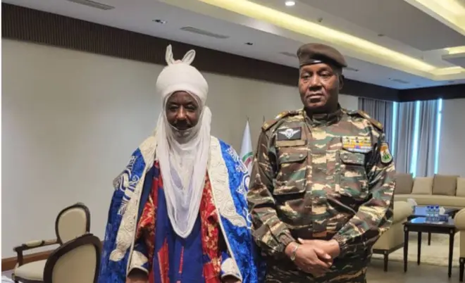 Sanusi Lamido Sanusi na Generalụ Abdourahmane Tchiani nke Nijie