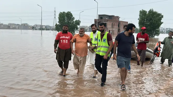 لاہور میں سیلاب