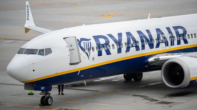 Boeing 737 MAX авиакомпании Ryanair