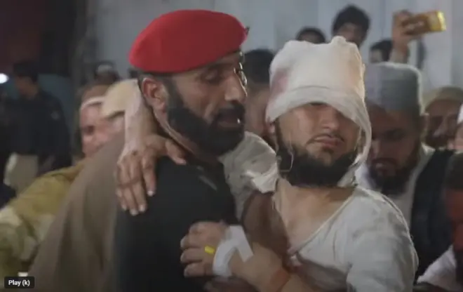 पाकिस्तान में धमाका 