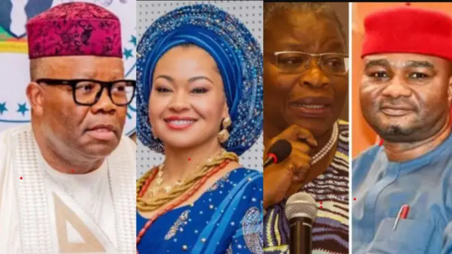 Aworan Godswill Akpabio, Oby Ezekwesili atawọn sẹnẹtọ meji mii