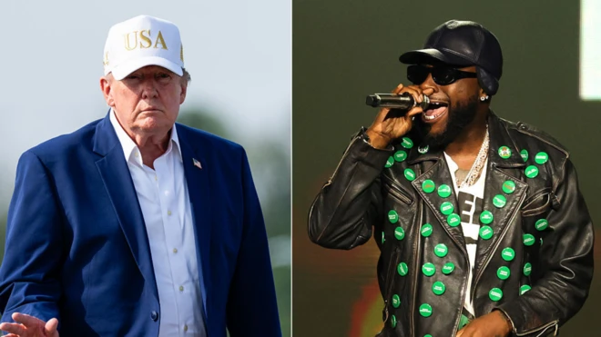 Trump and Davido
