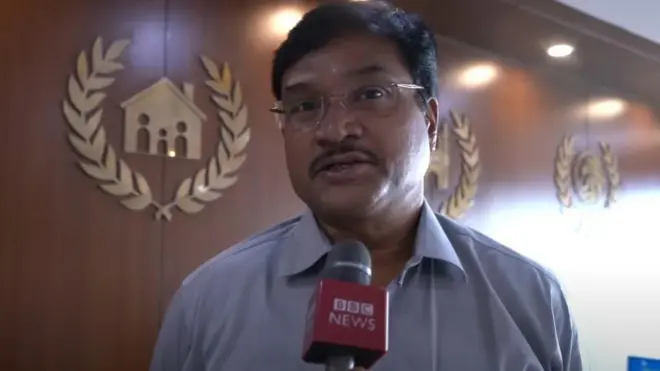 బీబీసీతో మాట్లాడుతున్న హైడ్రా కమిషనర్ 