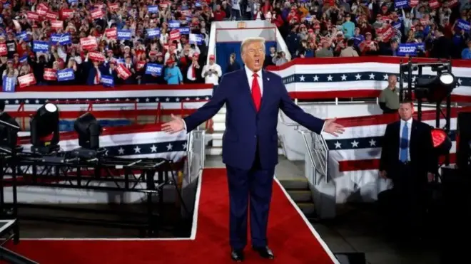 Donald Trump ayaa lagu wadaa inuu dib ugu laabto Aqalka Cad isagoo ballan qaaday inuu tallaabo ka qaadi doono arrimaha ay ka midka yihiin, socdaalka, dhaqaalaha iyo dagaalka Ukraine.