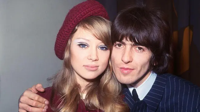 Pattie Boyd e George Harrison