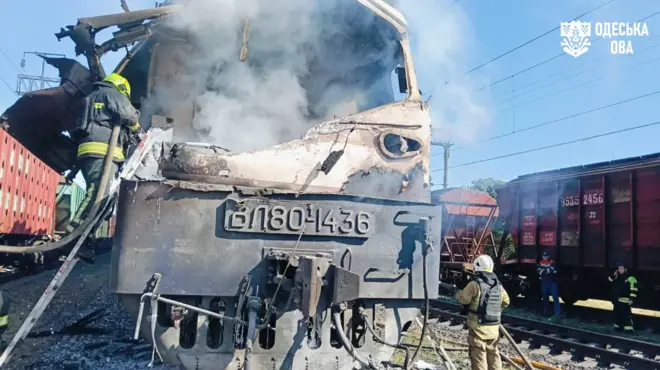 поезд в Одесской области