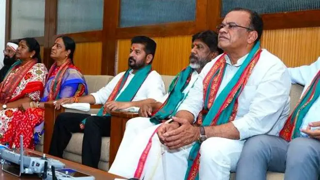 తెలంగాణ మంత్రులు, మీడియా, సీఎం రేవంత్, భట్టి, కోమటిరెడ్డి వెంకటరెడ్డి