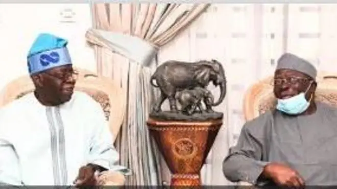 Bola Tinubu ati Ayo Adebanjo