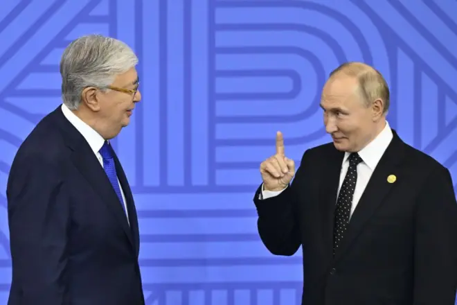 Қозоғистон ва Россия президентлари