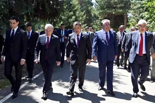 Беш Марказий Осиё давлати президентлари