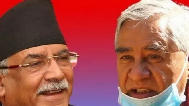 प्रचण्ड र देउवा