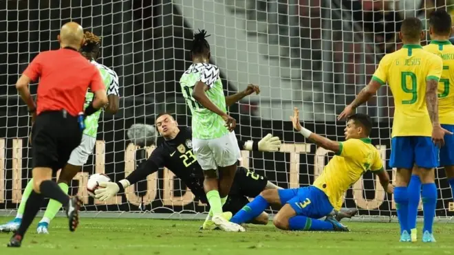 Joe Aribo score Nigeria first goal
