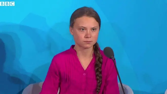 الناشطة البيئية غريتا تونبرغ