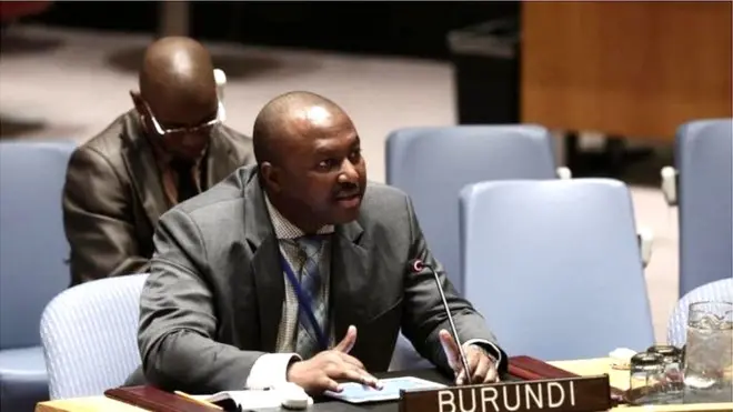 Ambasaderi Albert Shingiro uhagarariye u Burundi muri ONU