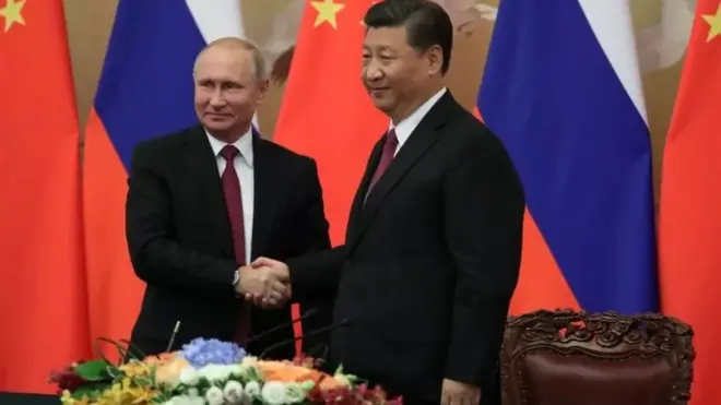 Путин ва Си Цзиньпин