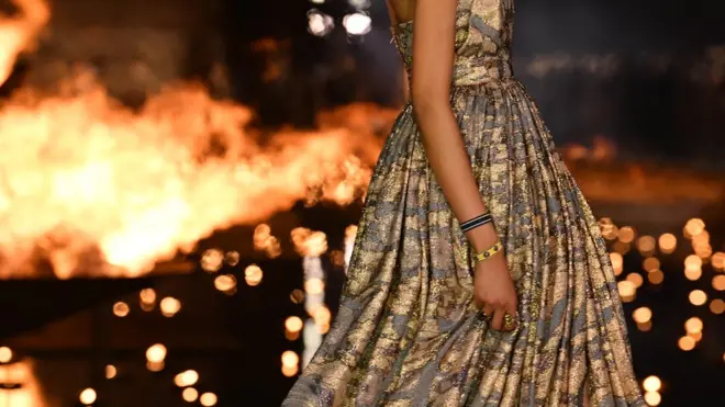 عارضات أزياء دار "كريستيان ديور" في مراكش