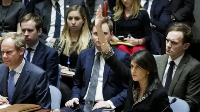 مندوبة الولايات المتحدة في الأمم المتحدة