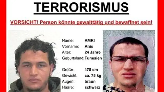 100.000 euros a quien ayuda a capturar a Amri.