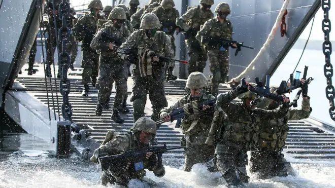 قوات برمائية تركية في إزمير - 16 نوفمبر/تشرين الثاني 2019