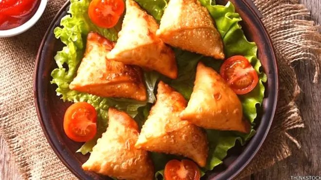 ఇరాన్ నుంచి భారత్ వచ్చిన సమోసా