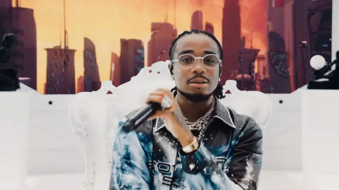 Quavo performance for di 2020 BET Awards