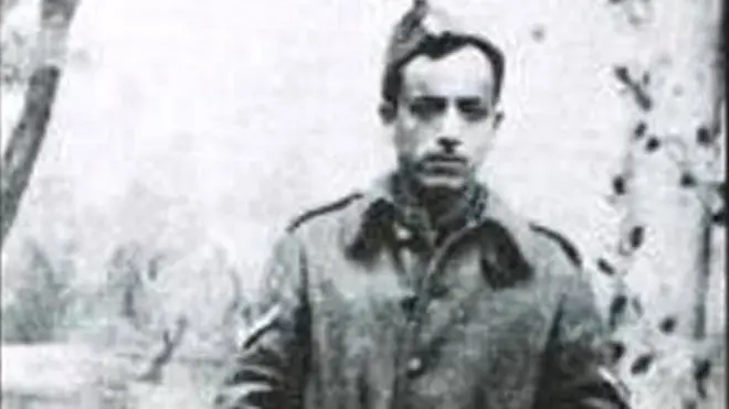 Марсель Наджари в форме греческой армии