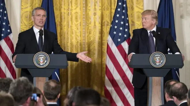 ترامب وستولتنبيرغ