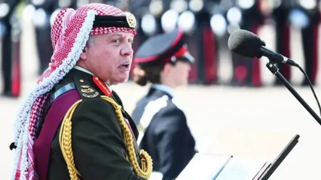 پادشاه اردن گفته که از تشکیل یک ائتلاف نظامی شبیه به ناتو در منطقه خاورمیانه حمایت می‌کند