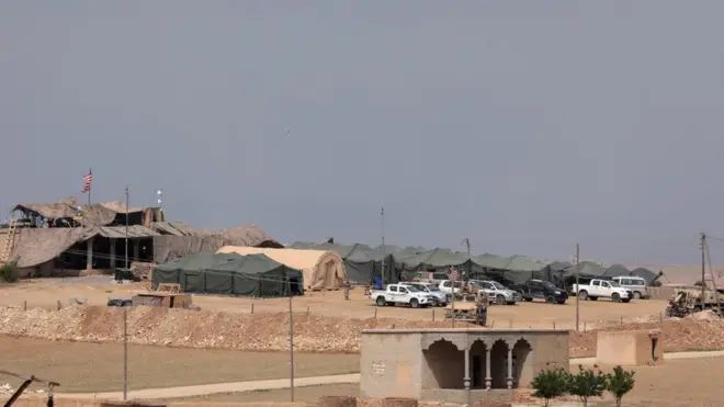 ABD güçlerinin Menbiç'de kurduğu belirtilen üs