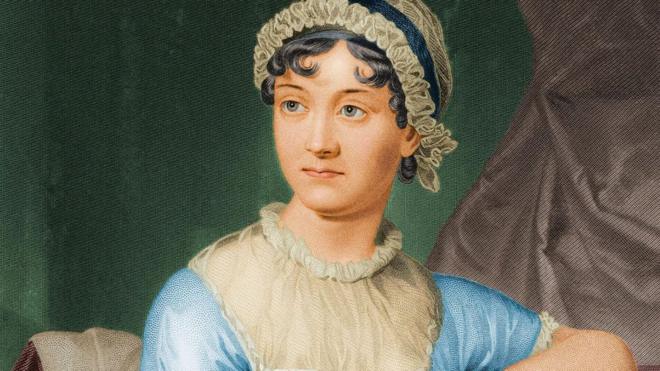 Pintura de Jane Austen.