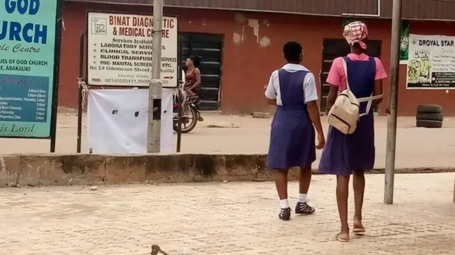 Ụmụakwụkwọ na-aga akwụkwọ