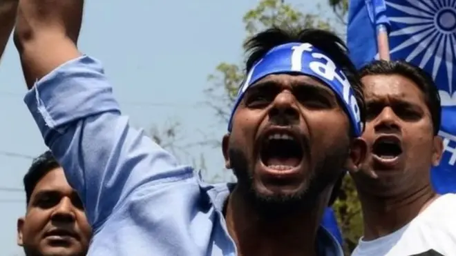 दलितों का प्रदर्शन