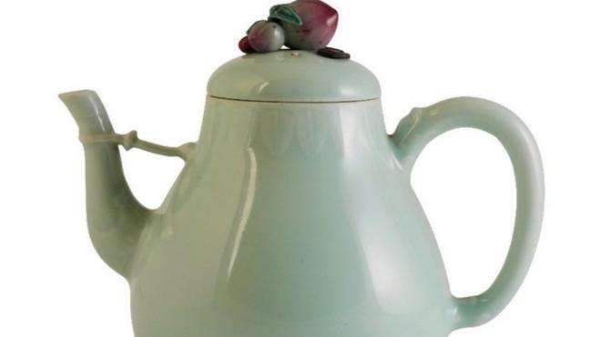 乾隆年制的茶壺