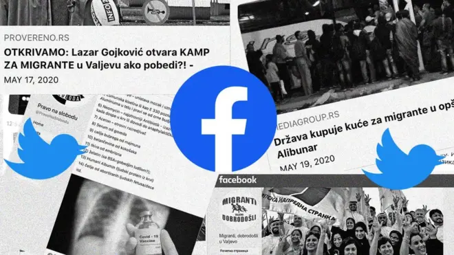 lažne vesti migranti vakcine korona izbori sns