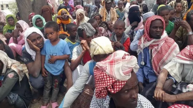 ኣብ ክልል ኣምሓራ ብዝተፈጠረ ጎንጺ 80 ሽሐ ሰባት ተፈናቒሎም