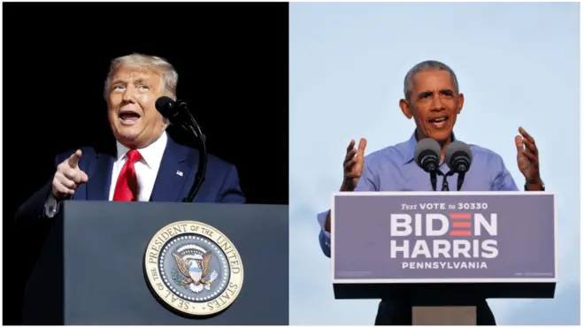 ትራምፕን ኦባማን