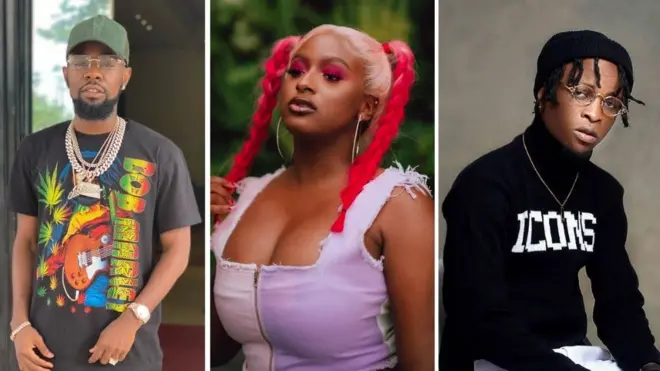 Patoranking, DJ Cuppy and Laycon no coolect Headies nomination this year