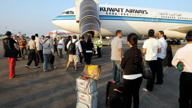 کویت ایئر ویز نے 2016 میں ایک اسرائیلی مسافر کی فرینکفرٹ سے بینکاک کی ٹکٹ منسوخ کر دی تھی۔