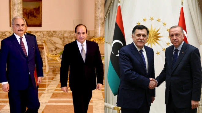 كيف أصبحت ليبيا ساحة لمعارك بين القوى الدولية عبر مواقع التواصل؟