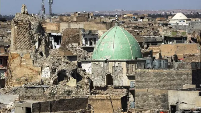 بقايا المسجد النوري (14 March 2018)