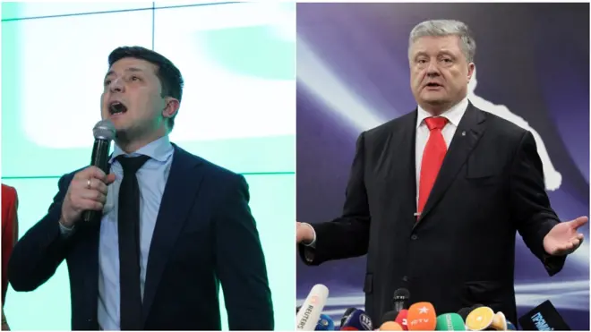 Зеленський і Порошенко