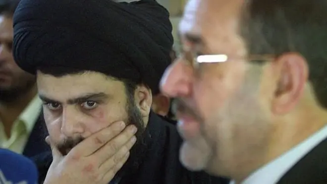 المالكي والصدر (صورة أرشيفية)