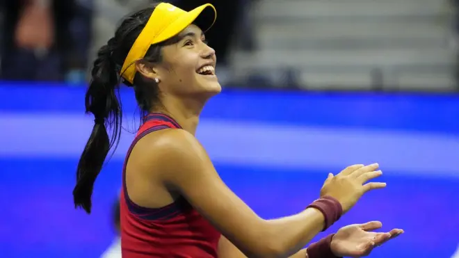 Эмма Радукану стала сенсацией Открытого чемпионата США по теннису