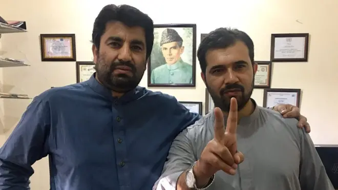 پی ٹی آئی اے سوشل میڈیا کارکن سالار رہائی کے بعد