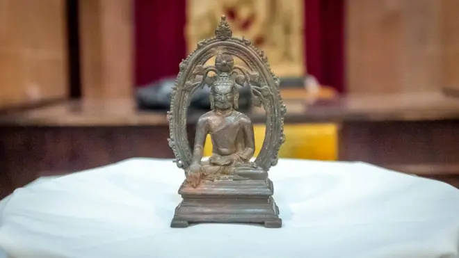 The Buddha statue is an important part of India's cultural heritage