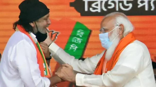 मोदी और मिथुन