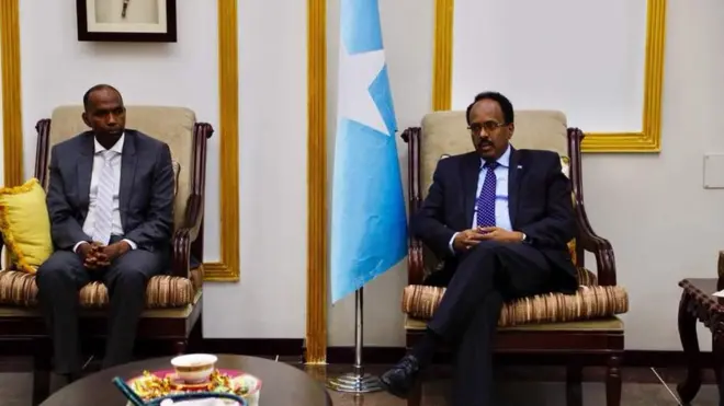 Madaxweyne Farmaajo iyo Ra'isulwasaare Kheyre