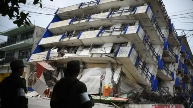 Localidades del estado de Oaxaca sufrieron la caída de edificios tras el sismo de magnitud 8,2.